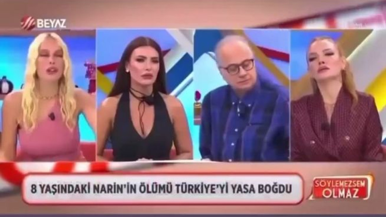 Canlı yayında Narin için çığlık attılar tepki yağdı