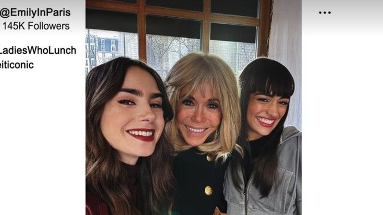 Fransa'nın First Lady'si Emily in Paris’te rol aldı