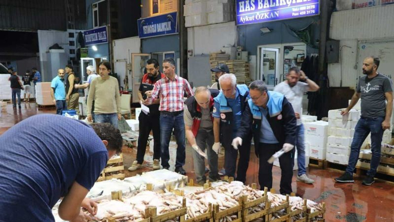 Bakanlıktan Ereğli Balık Hali'nde sıkı denetim