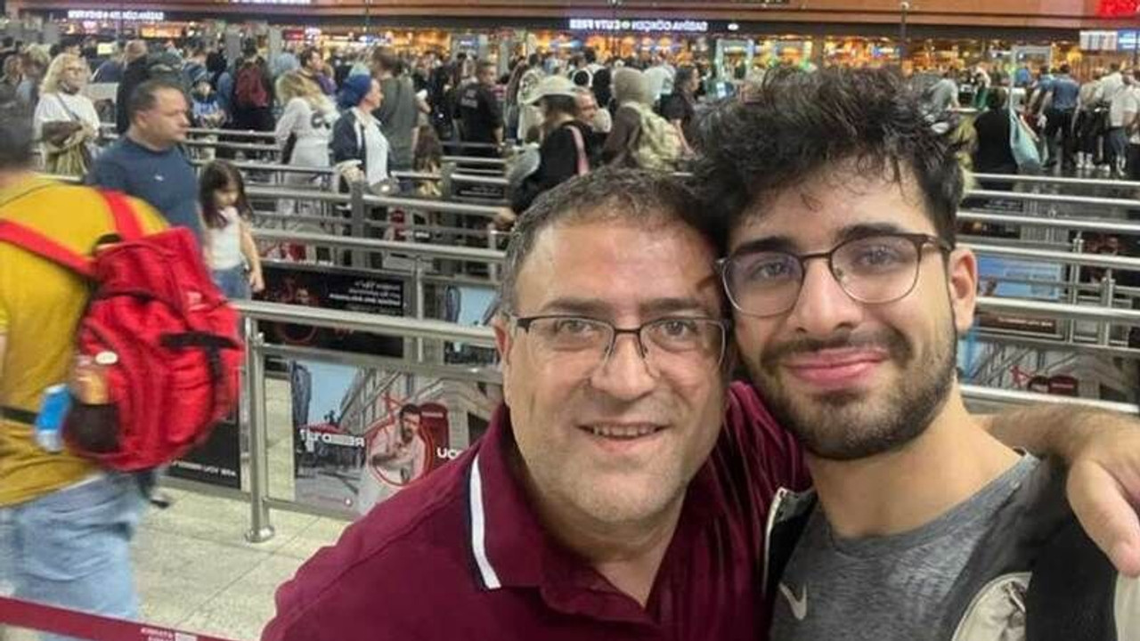 Sertif Gökçe oğlunu Londra’ya uğurladı