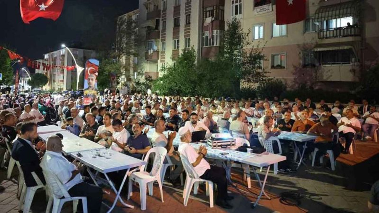 Şehitler için mevlit okundu
