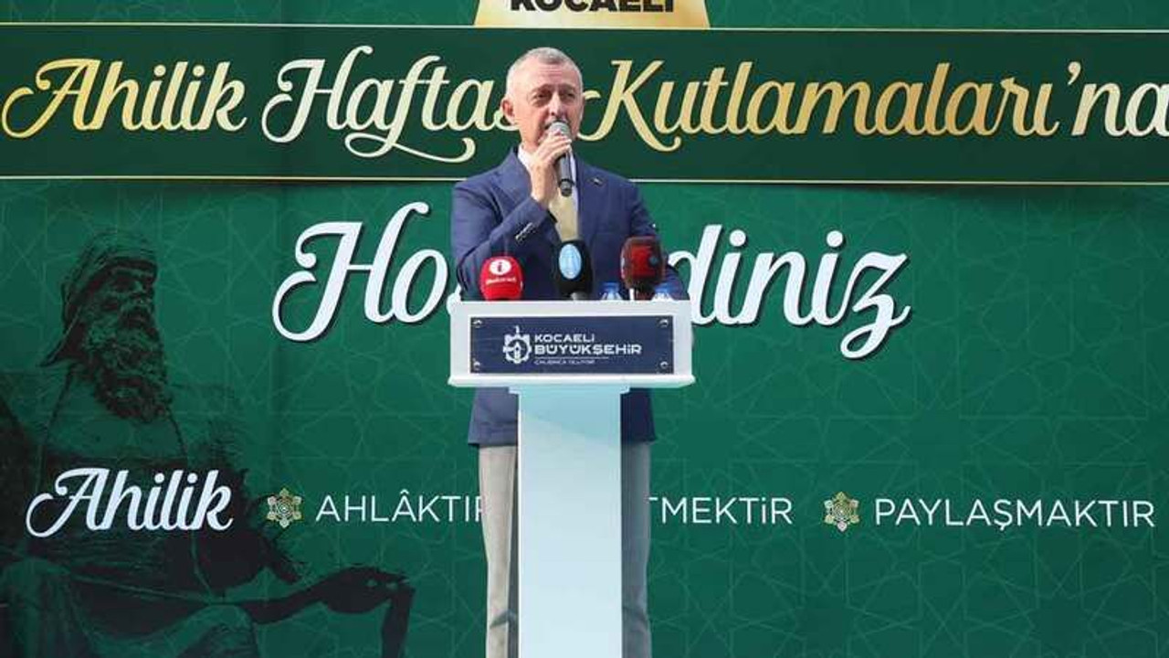 Büyükakın “Ahilik; ahlak, üretmek ve paylaşmaktır”