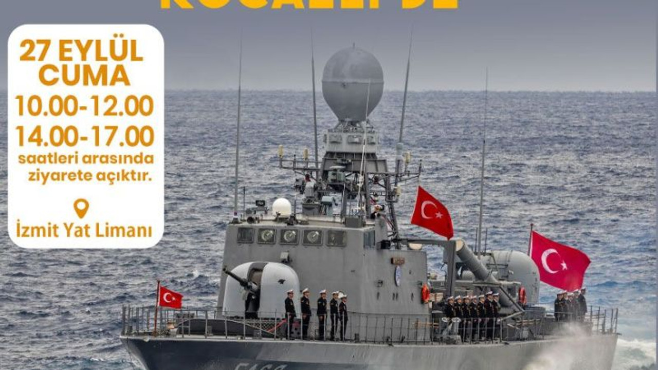 TCG FIRTINA Hücumbotu İzmit’te ziyarete açılacak