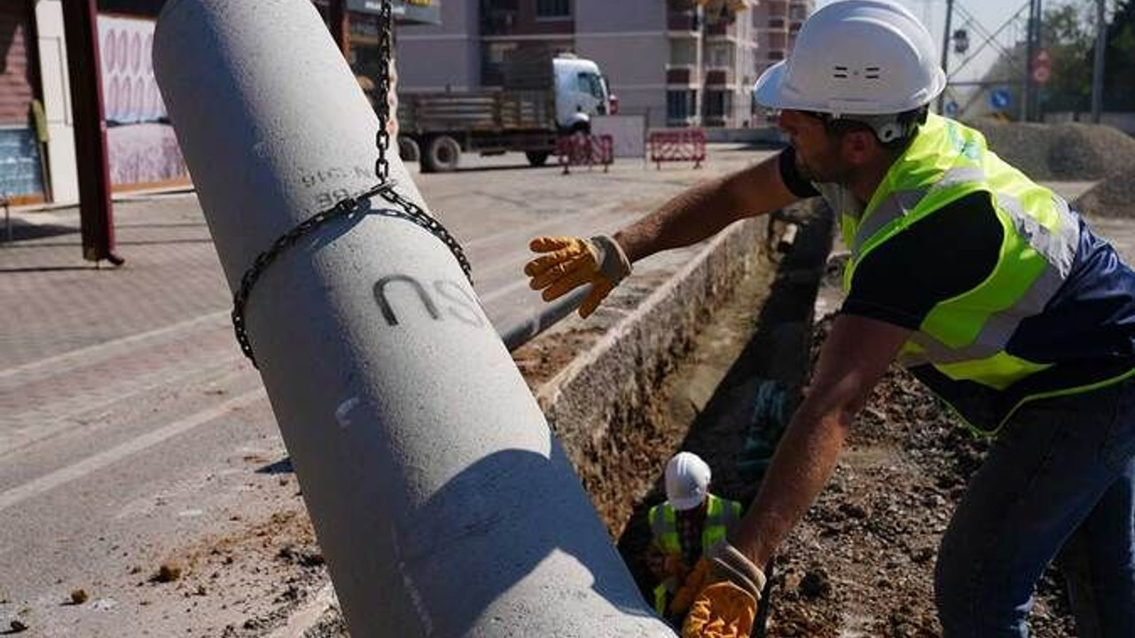 Gölcük'te 41,8 kilometre uzunluğunda yeni altyapı hattı!