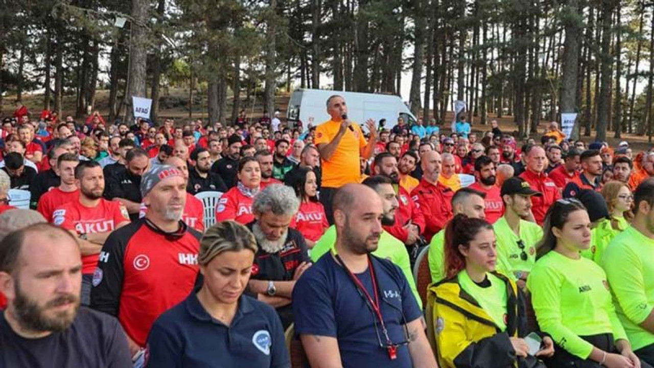 Kocaeli dahil 10 ilin AFAD personelleri Uludağ'da buluştu