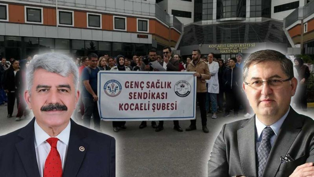 Milletvekilleri “çözdük” demişti Hastane çalışanları eylem yaptı