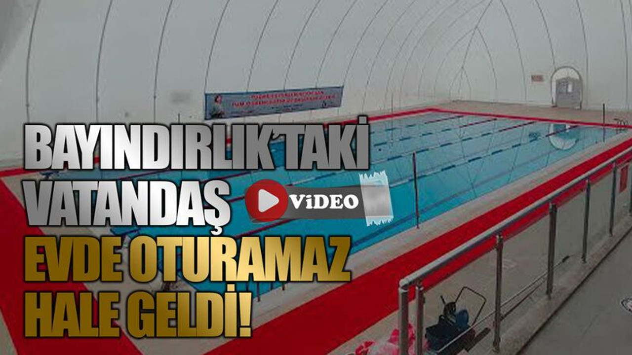Bayındırlık’taki vatandaş evde oturamaz hale geldi!