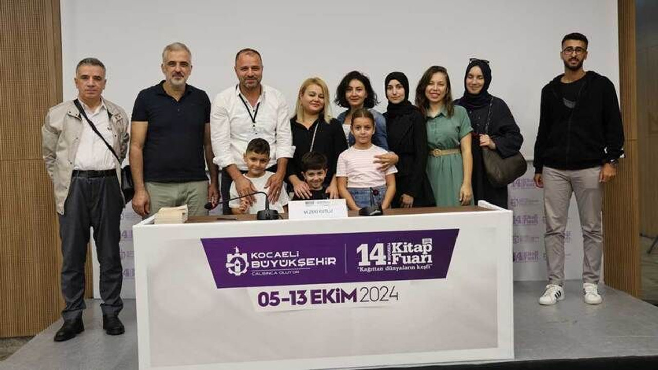 Kocaeli’de Mezopotamya Turu adlı kitabını anlattı
