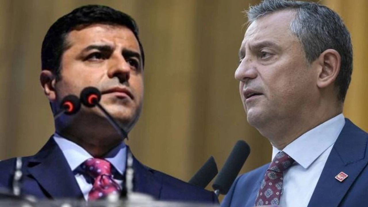 Demirtaş: Özgür Özel ile görüşmemizin absürt bir yanı vardı