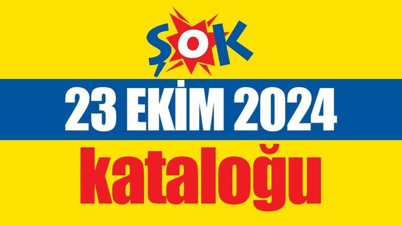 ŞOK Market 23 Ekim 2024 Kataloğu. Şok Market Bu hafta Ekim Kataloğu…