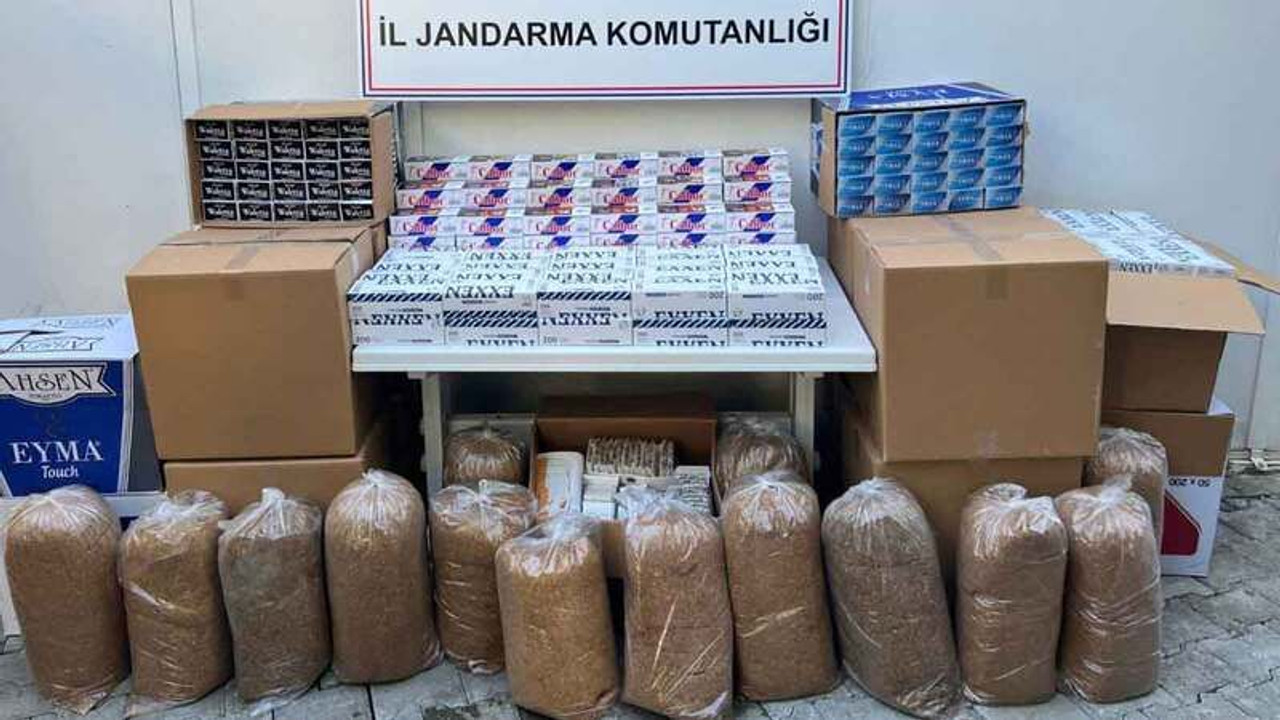 Kocaeli’de kaçak tütün operasyonu