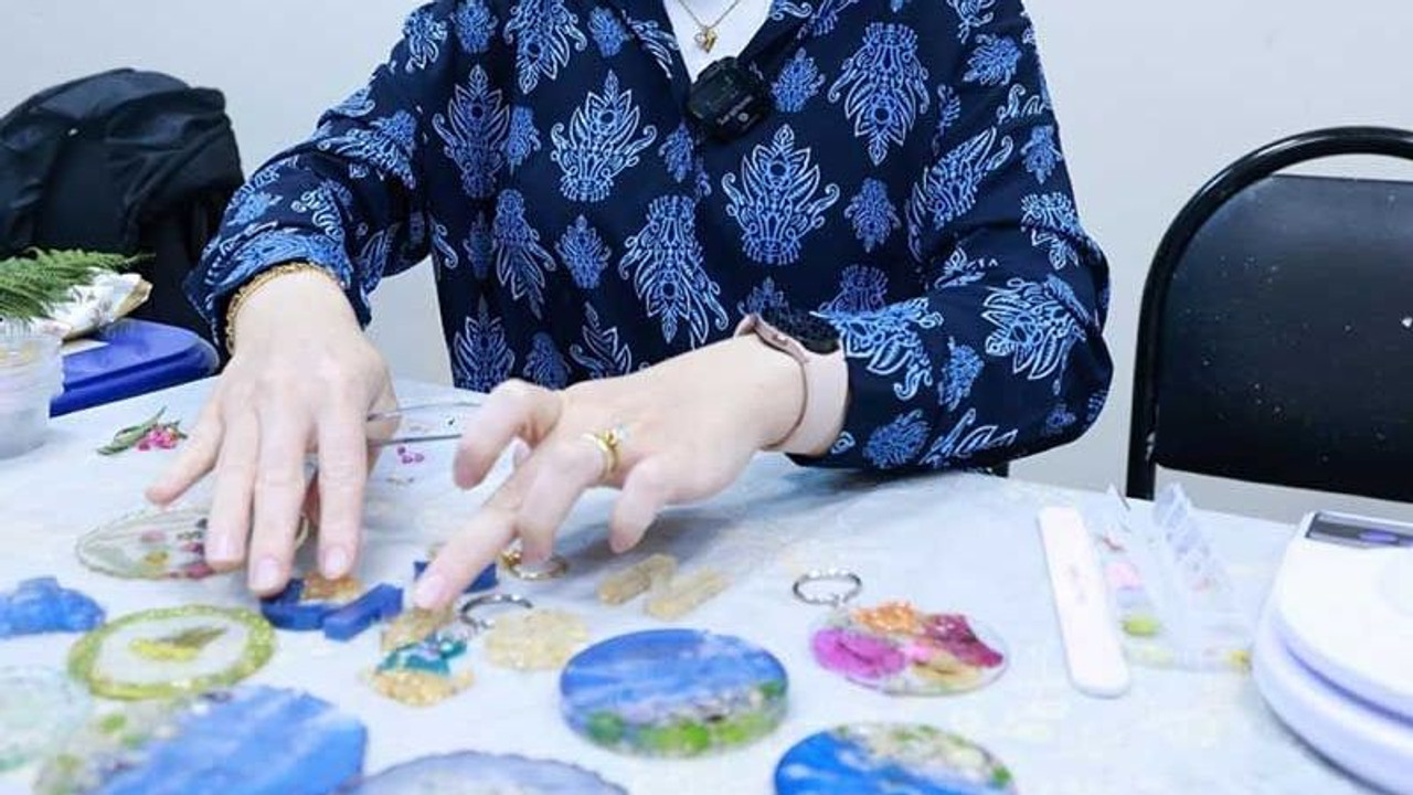 KO-MEK’in epoksi kursuyla kendi başarı hikâyelerini yazdılar