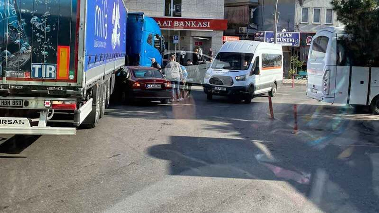 İzmit Kuruçeşme’de kaza!