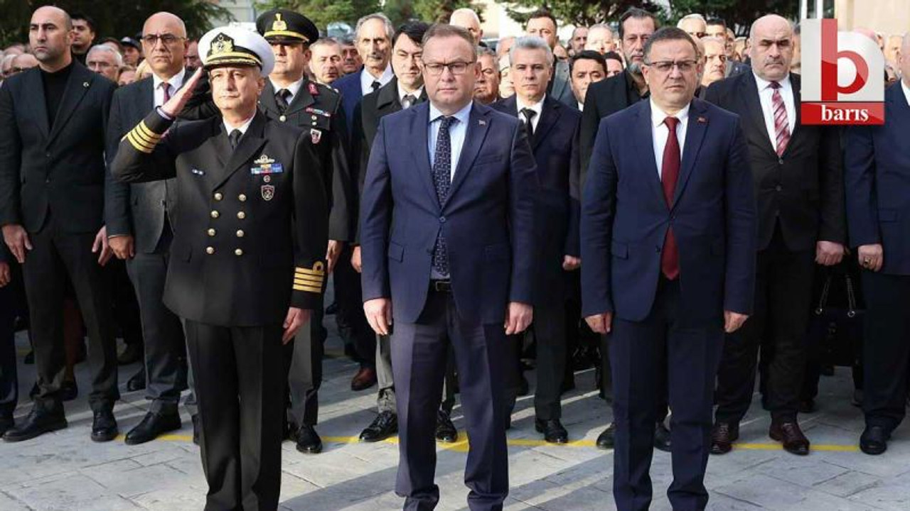 Büyük Önder Atatürk, Derince'de minnet ve saygıyla anıldı