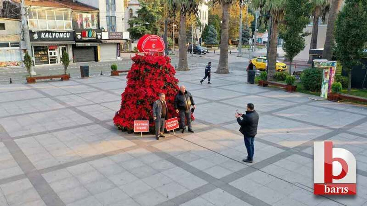 Kocaeli’de 86. Yılda 1086 Atatürk çiçeği