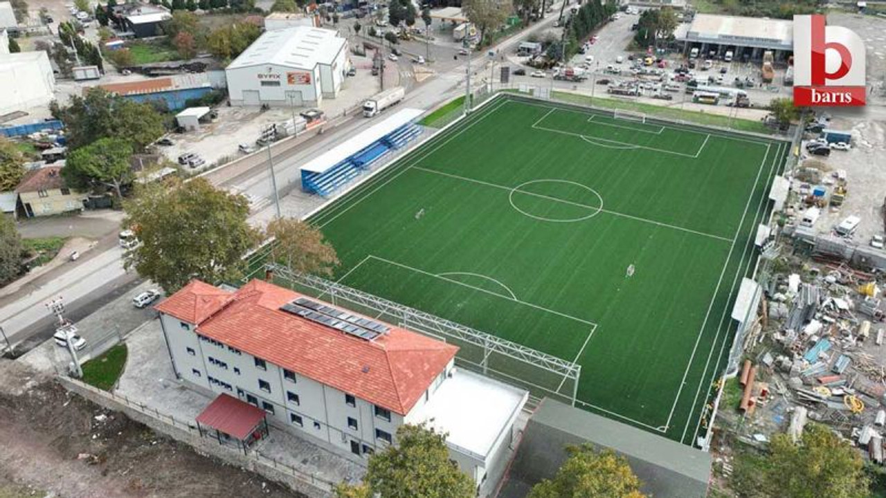 Başiskele Yakup Altun Stadı FIFA standartlarına uygun hale getirildi