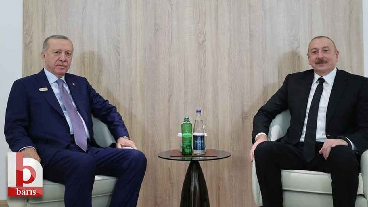 Erdoğan, Aliyev ile görüştü
