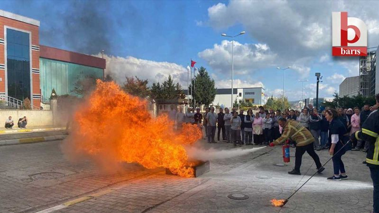 Büyükşehir İtfaiye eğitimlerine devam ediyor