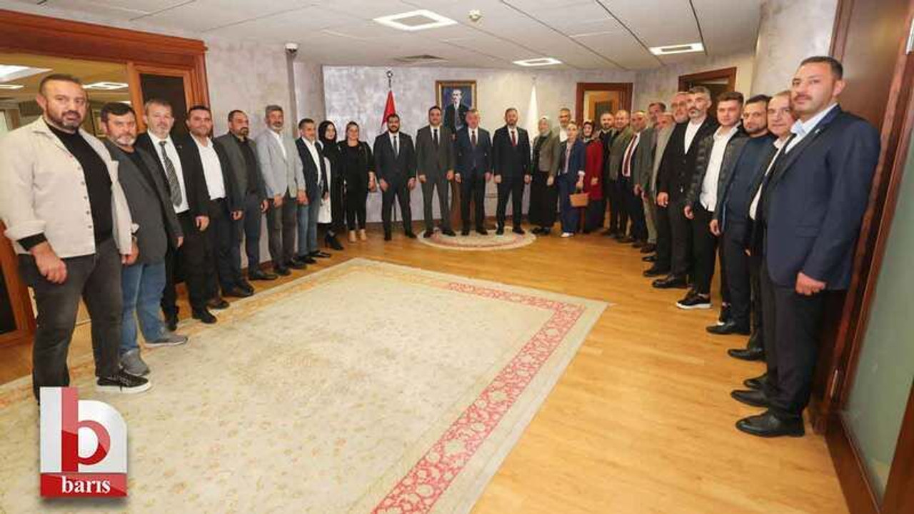 Büyükakın AKP’lileri makamında ağırladı