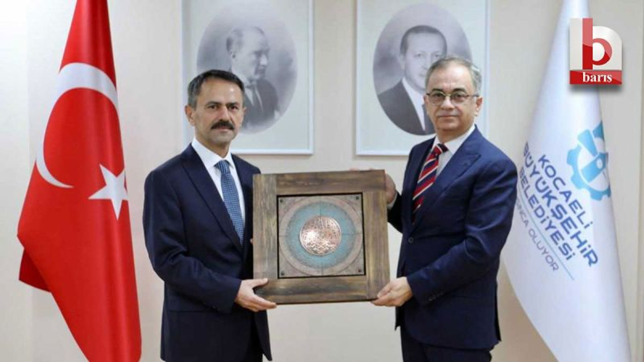 Büyükşehir Genel Sekreteri, Vali Aktaş'ı makamında ağırladı