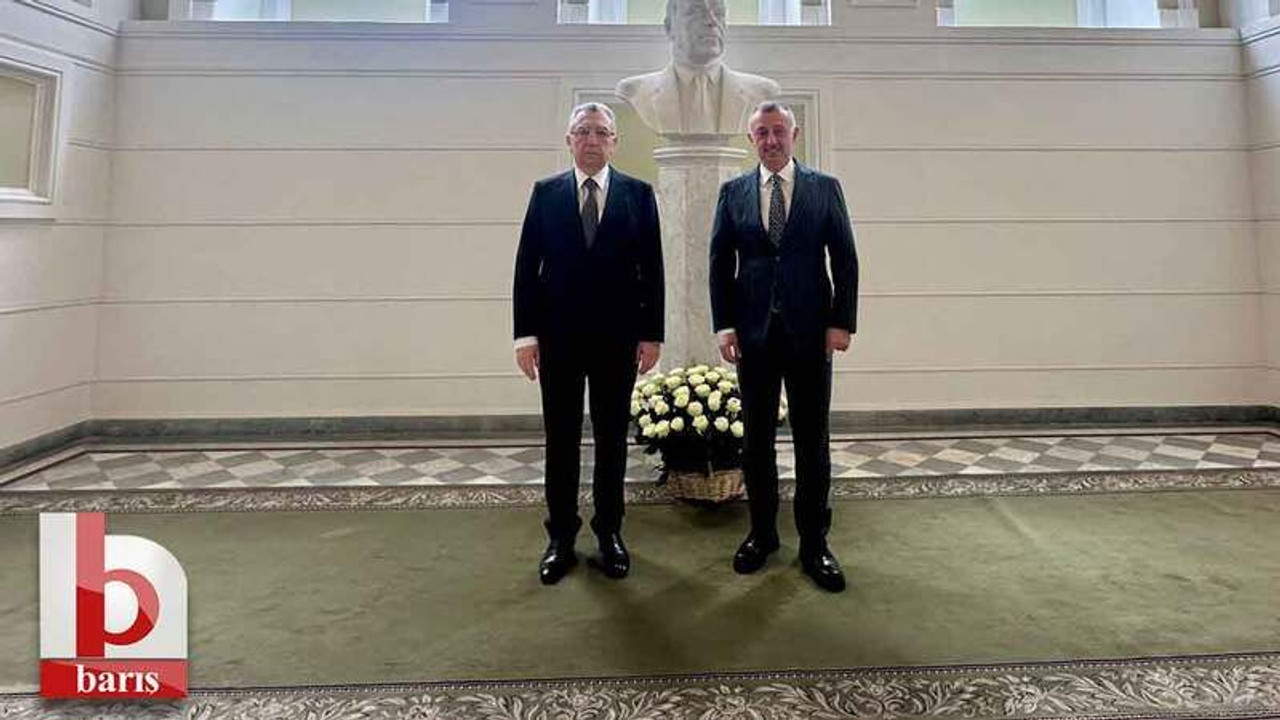 Büyükakın Bakü Valisiyle bir araya geldi