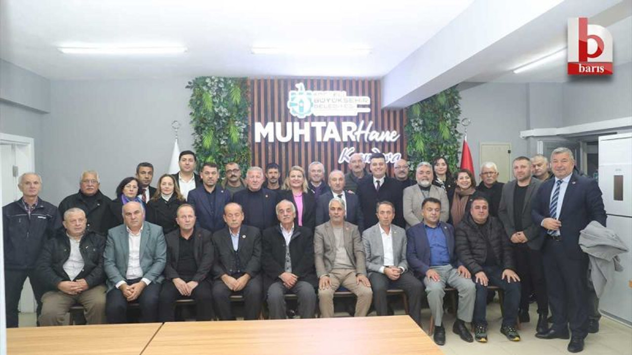 Hürriyet, Kandıralı muhtarlarla Büyükşehir’in tesisinde buluştu