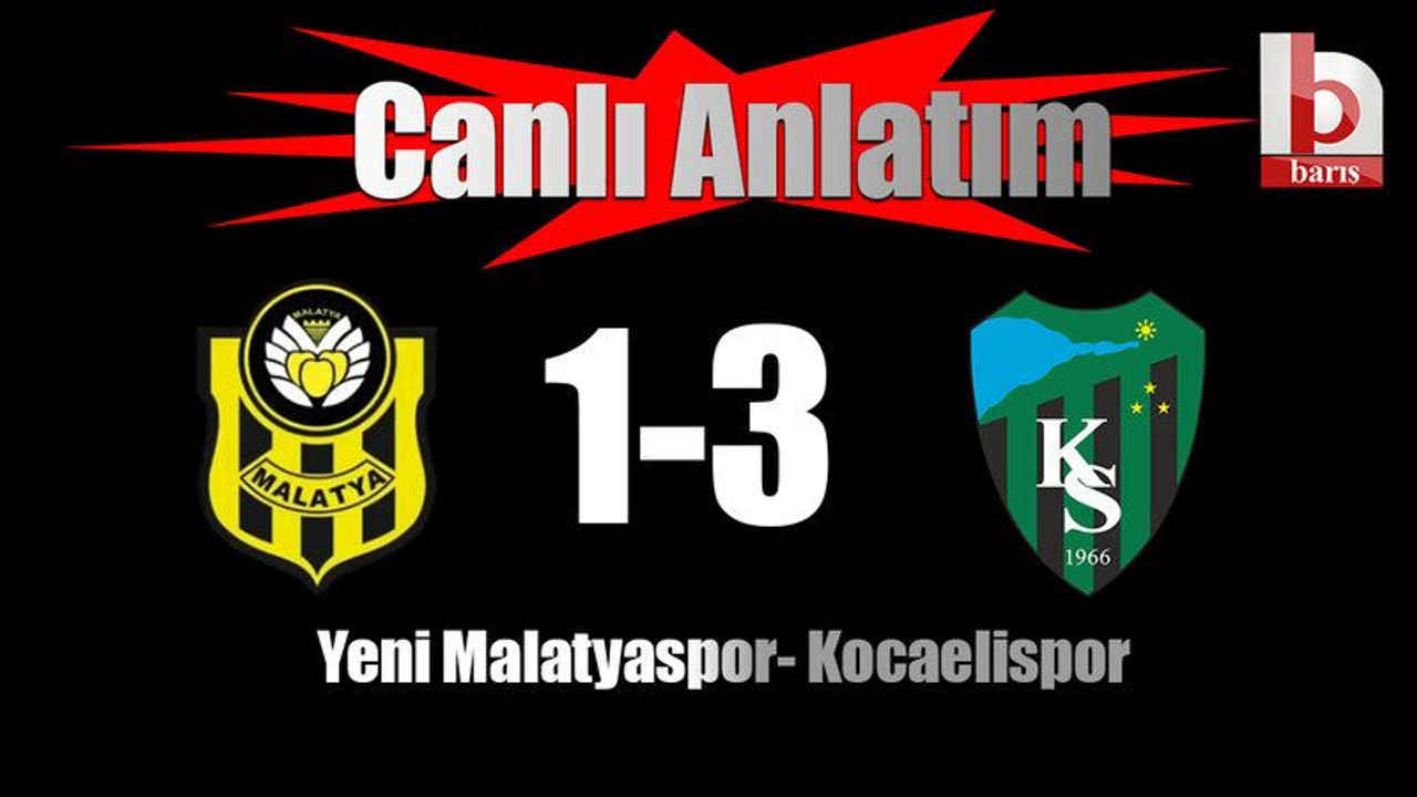 Yeni Malatyaspor-Kocaelispor