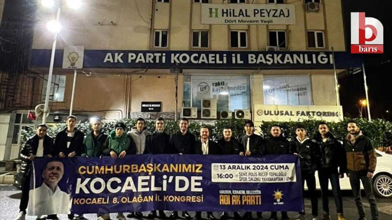AKP’li gençlerden gece mesaisi