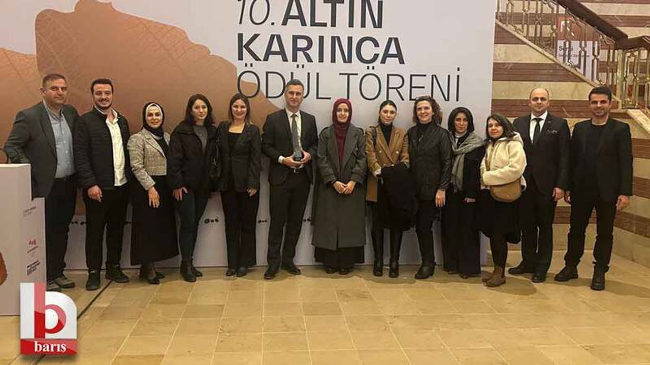 Büyükşehir'in 2 projesine ödül