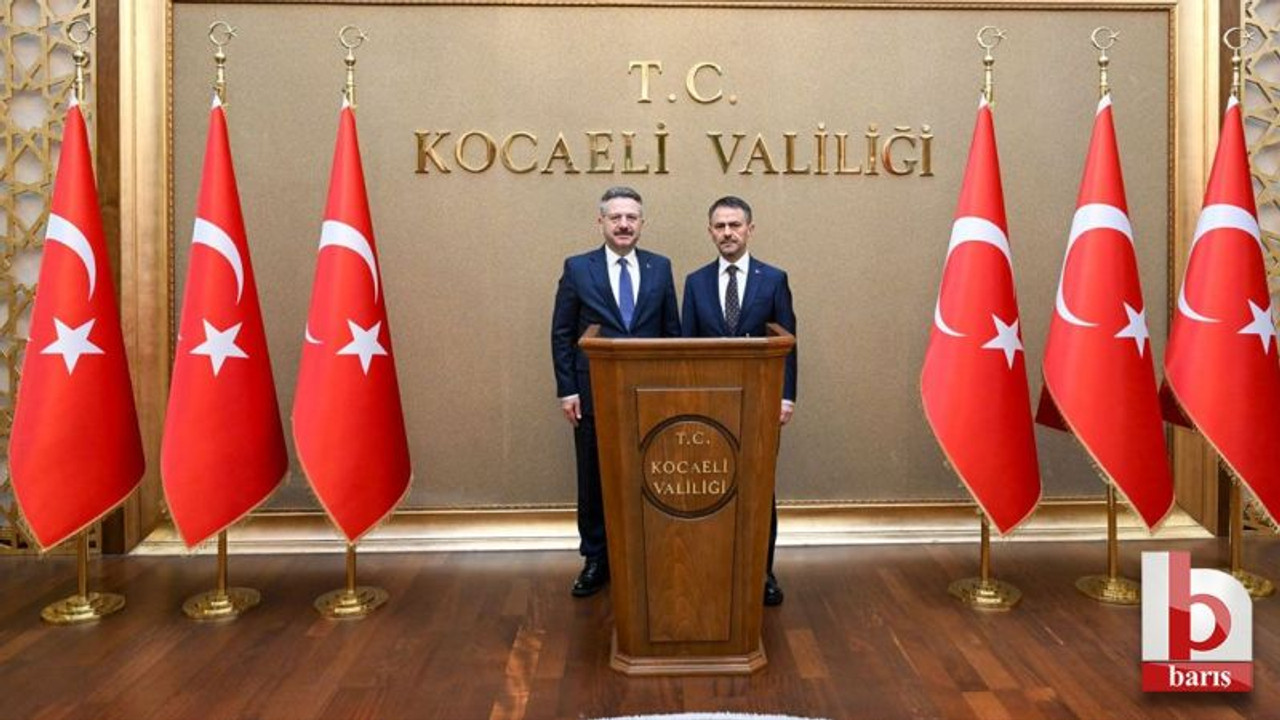 Kocaeli’nin eski valisinden nezaket ziyareti