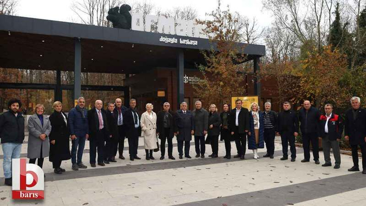 Kocaeli’de Türkiye’ye örnek projeleri incelediler