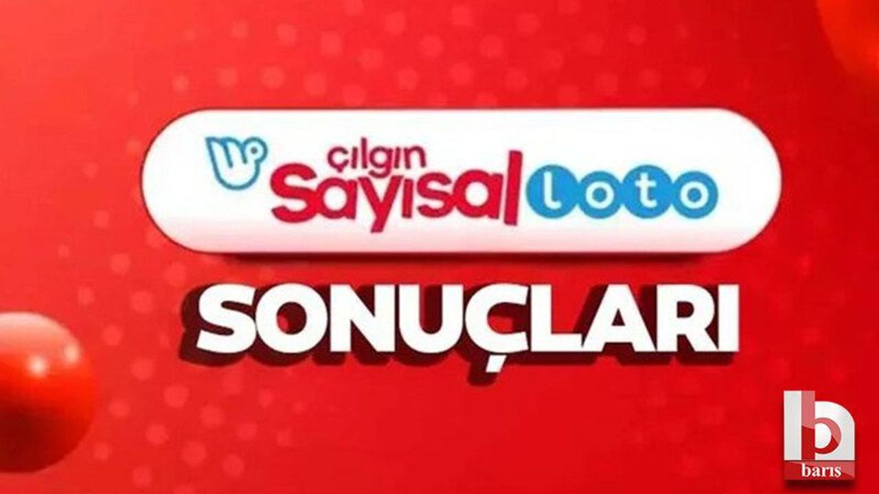 21 Aralık Çılgın Sayısal Loto Sonuçları! Çılgın Sayısal kazanan numaralar