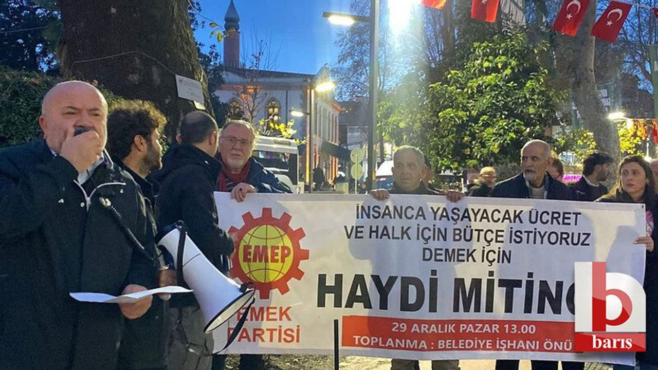 Kocaeli’de asgari ücret zammına tepki!