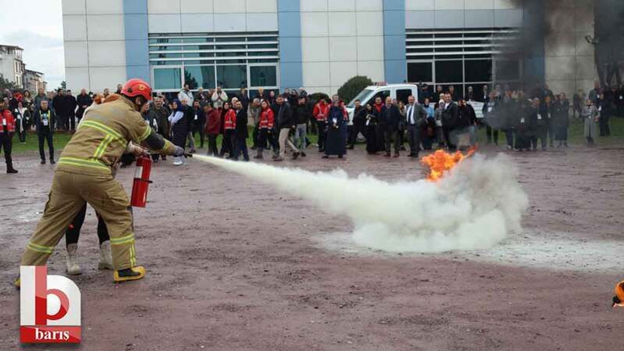 Kocaeli’de afetlere hazırlık eğitimi sürüyor
