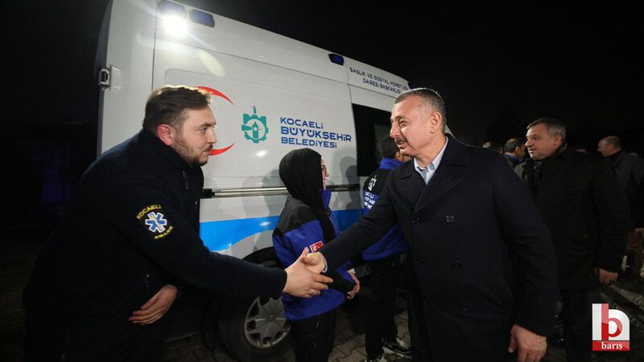 Büyükakın’dan Ambulans Komuta Merkezine yeni yıl ziyareti