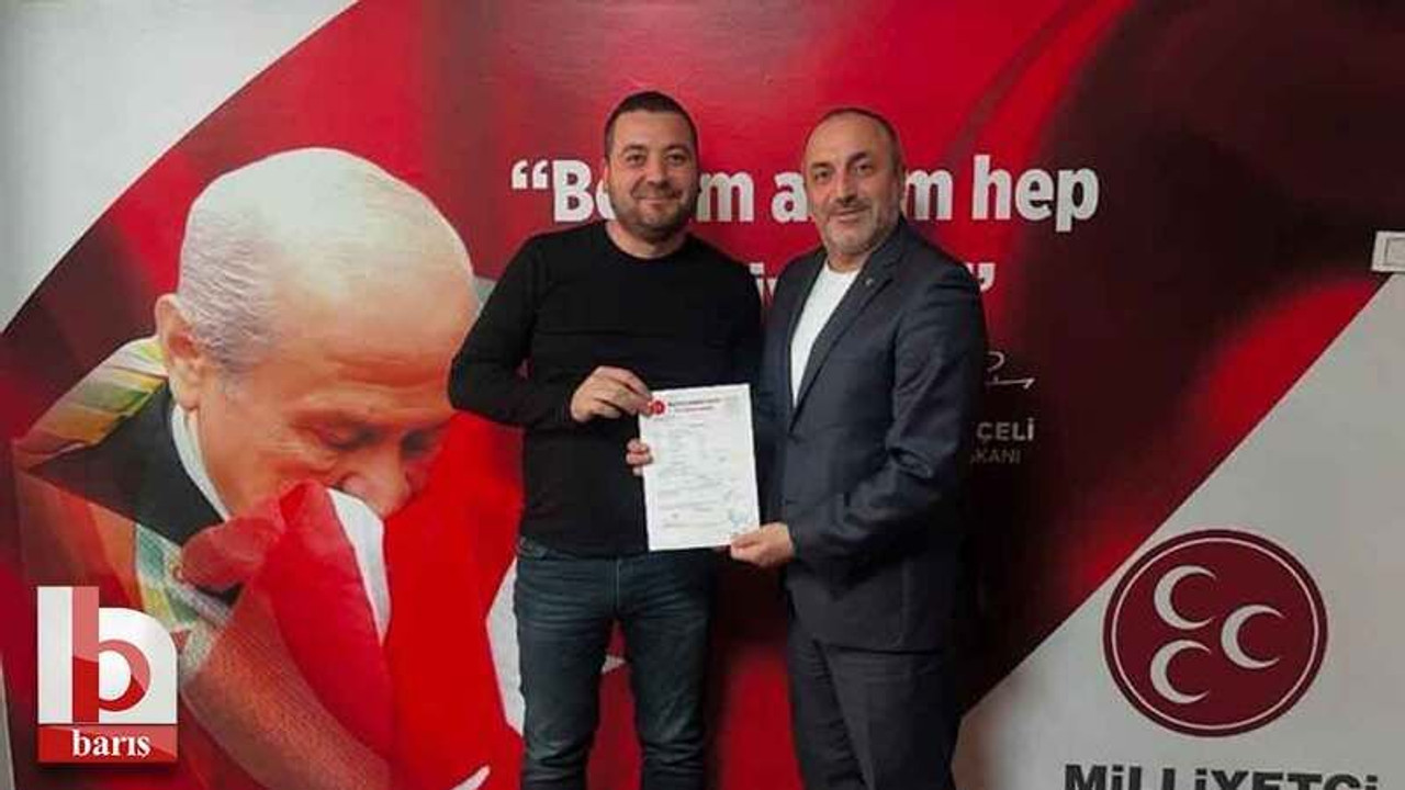 Kocaeli’de İYİ Partili eski yönetici MHP’ye geçti