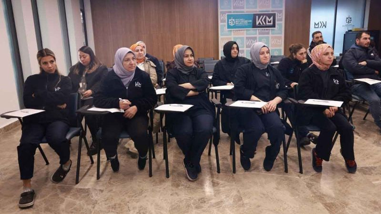 KO-MEK’ten Büyükşehir personeline hijyen eğitimi