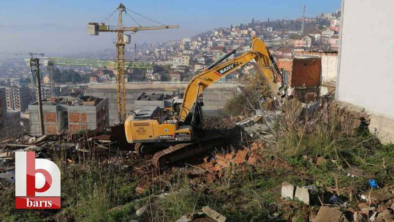 Cedit projesi büyüyor yıkım başladı