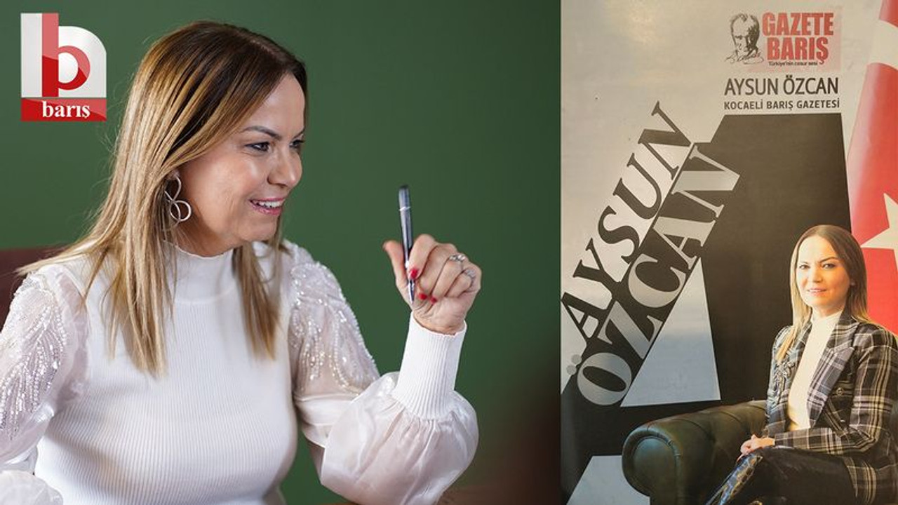 Aysun Özcan, Time Kocaeli’ye Kocaeli Barış'ı anlattı