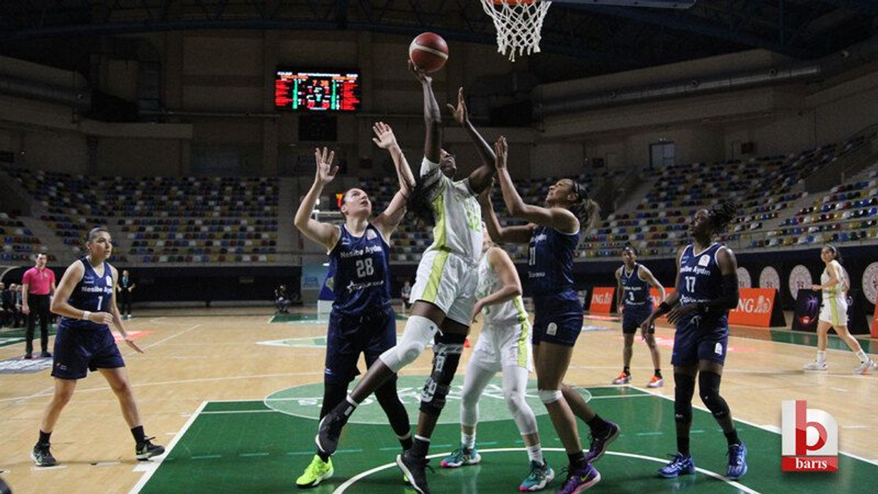 Kadınlar Basketbol Süper Ligi: Danilos Pizza: 71 - Nesibe Aydın: 75