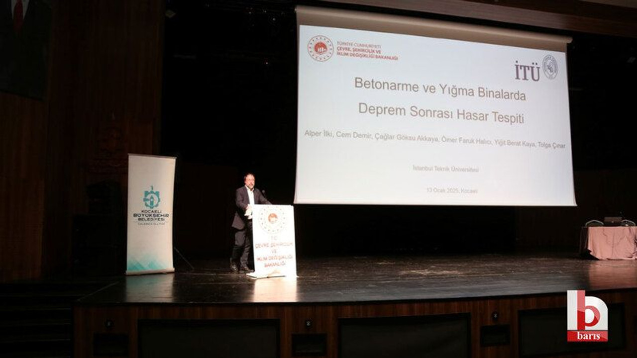 Prof. Dr. Alper İlki tarafından “Hasar Tespit Eğitimi” gerçekleştirildi
