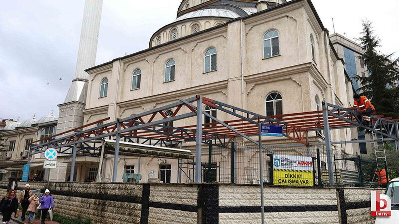 İzmit Eren Camii’ne yeni çalışma