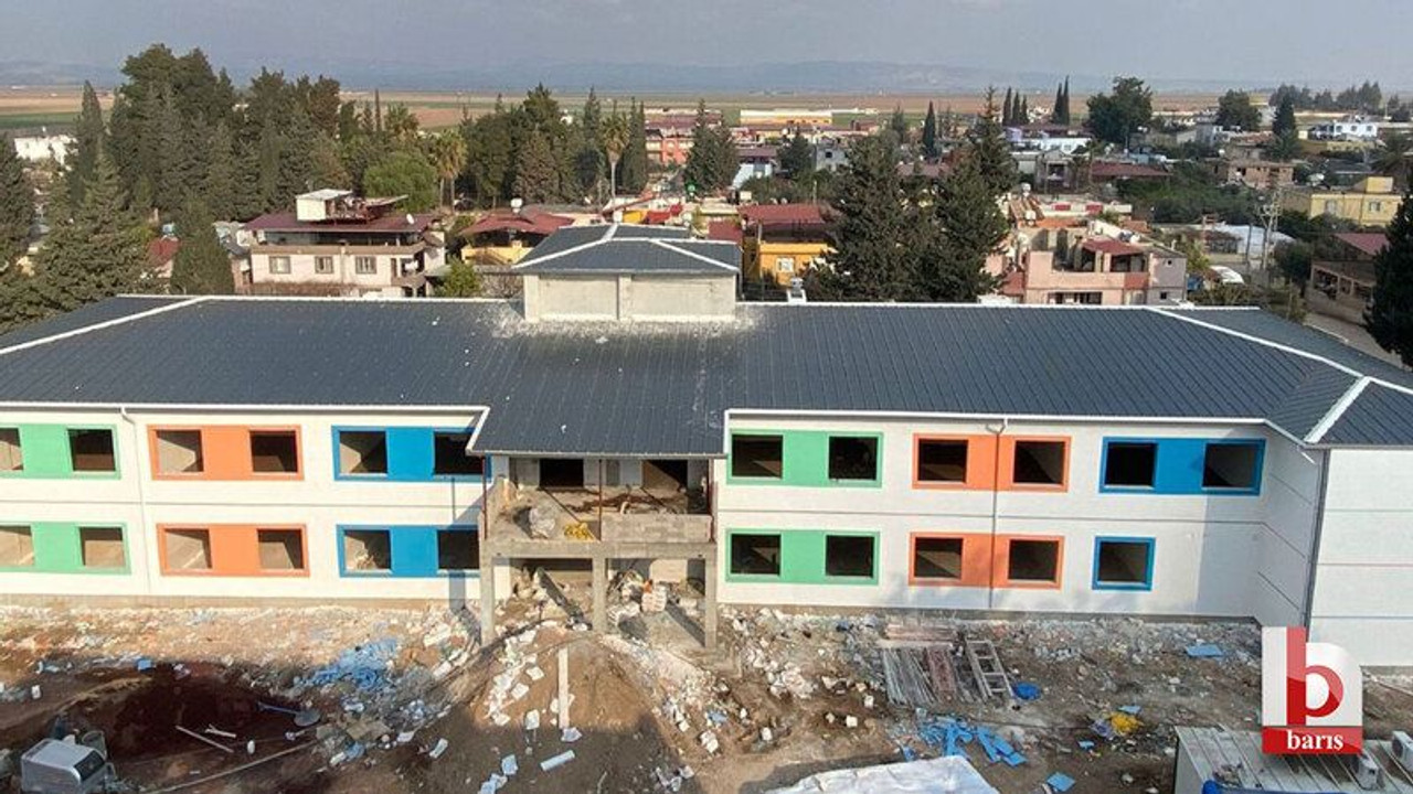 Kocaeli’den Hatay’a uzanan yardım eli: 12 derslikli okul yükseliyor