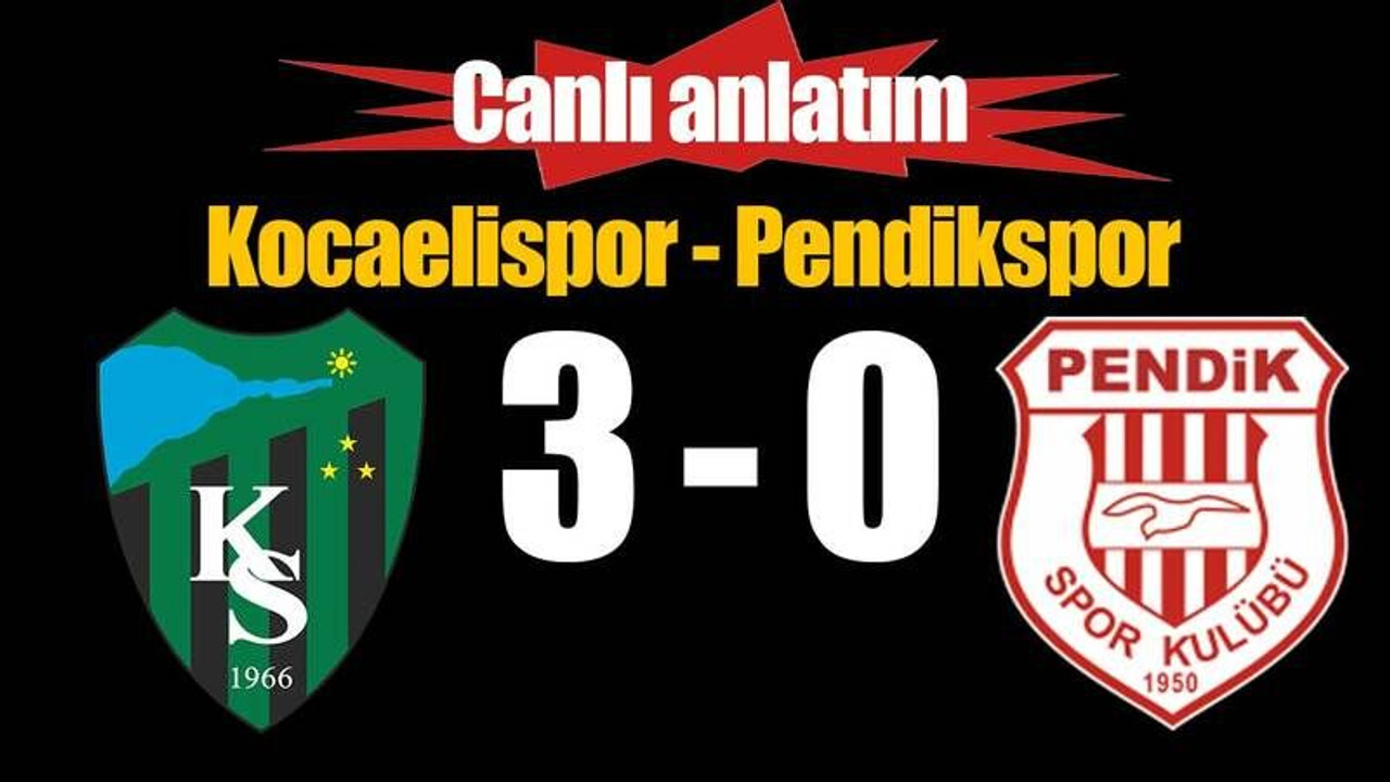 Kocaelispor - Pendikspor