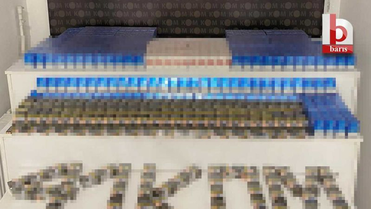 Kocaeli'de bin 350 kaçak sigara ele geçirildi!