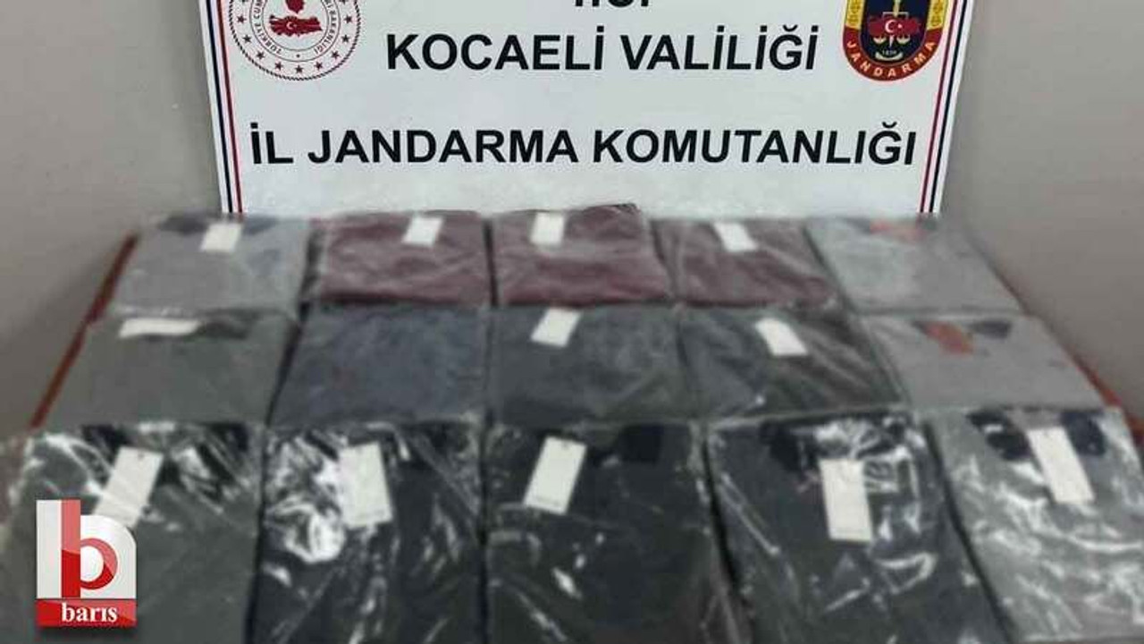 Kocaeli’de taklit giyim eşyası satanlara operasyon: Gözaltılar var