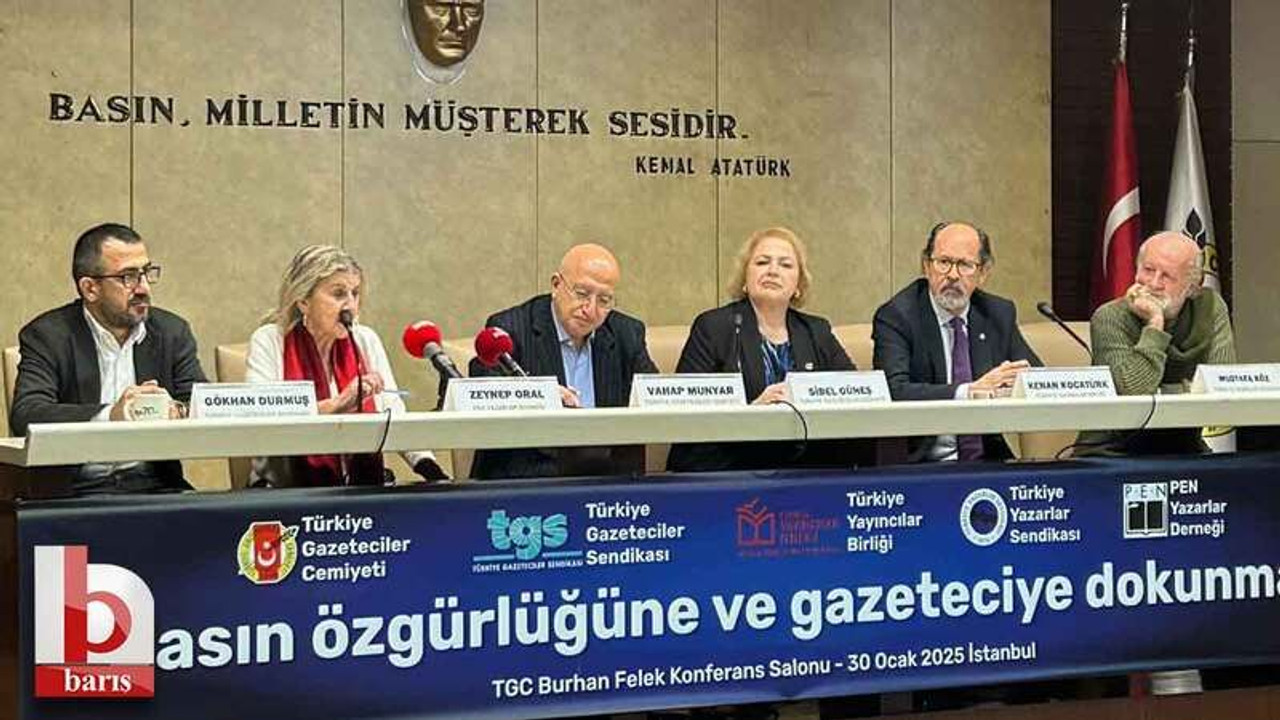 Basın meslek örgütleri gözaltılara hep birlikte tepki gösterdi!