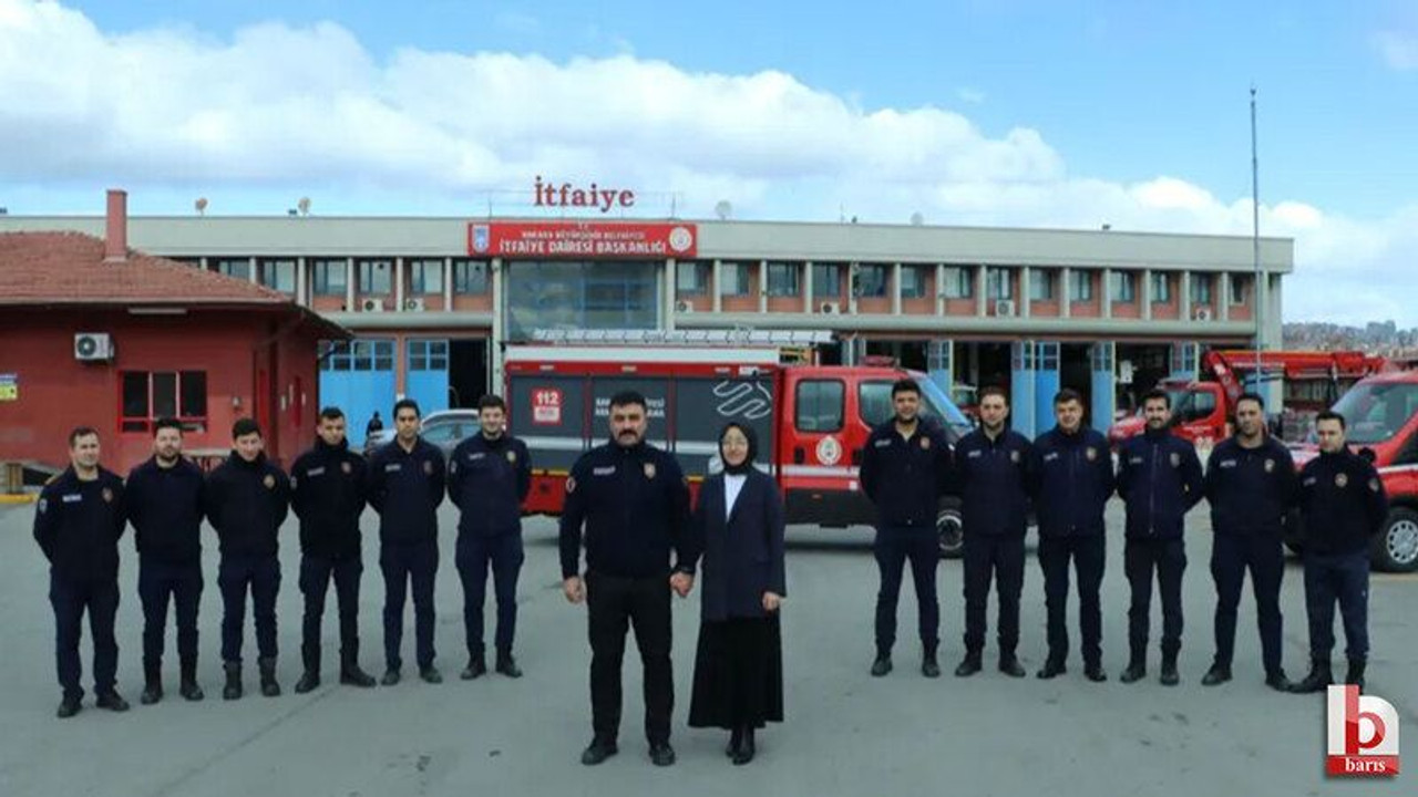 Kendisini enkazdan kurtaran itfaiye eri eşi oldu!