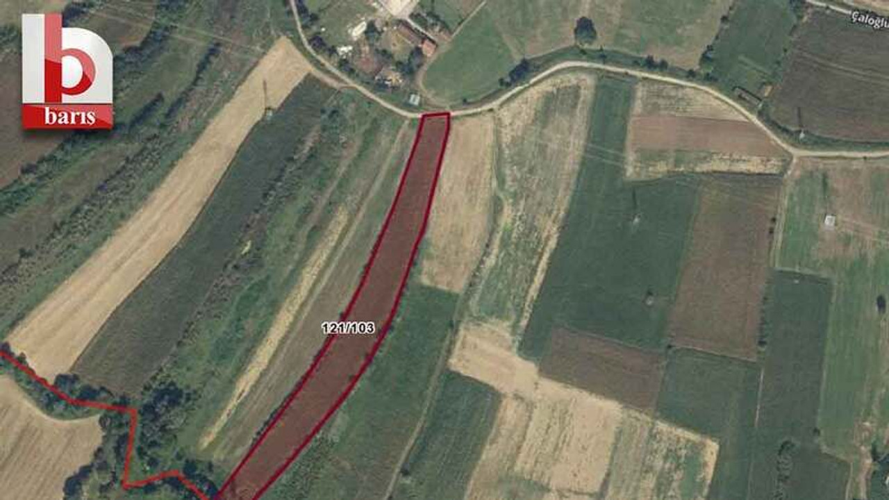 Ketenciler’de villa bölgesindeki 10 dönüm tarla satılacak