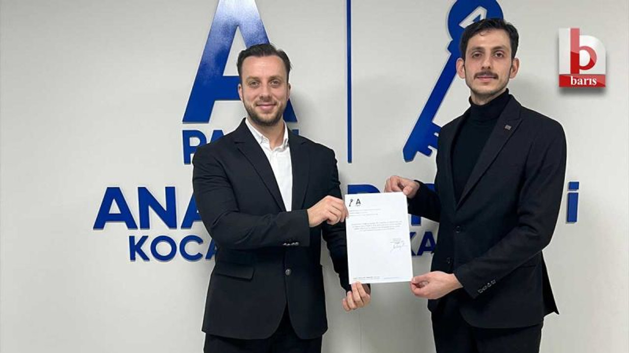 Anahtar Parti İzmit Gençlik Kolları Başkanı belli oldu